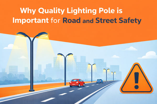 Why Quality Lighting Pole is Important for Road and Street Safety