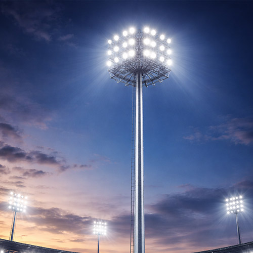 Stadium Galvanized Pole Manufacturers in West Bengal